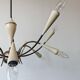 Lustre Stilnovo 12 bras laiton Mid Century Modern années 1950