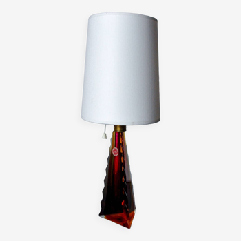 Sommerso lamp by PIETRO TOSO for Seguso, Murano, Italy, 1970