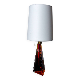 Sommerso lamp by PIETRO TOSO for Seguso, Murano, Italy, 1970