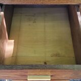 Art Deco style sideboard in palm wood