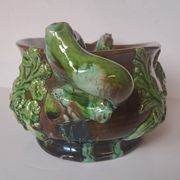 Jardinière en barbotine