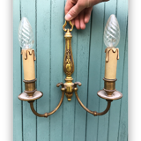 Lot 4 golden wall light perfect condition