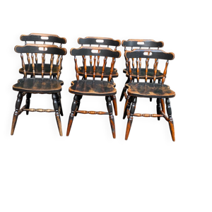 6 chaises de salle à - manger