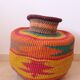 Panier Bolga panier décoratif africain Multicolore