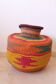 Panier Bolga panier décoratif africain Multicolore