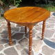 Table ovale bois fruitier