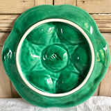 6 Sarreguemines slurry oyster plates