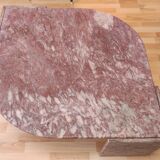 Teardrop Roche-Bobois marble coffee table