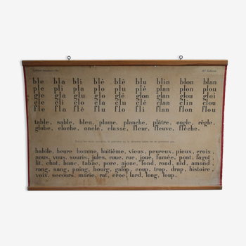 Old reading board