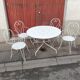 Wrought iron garden room
