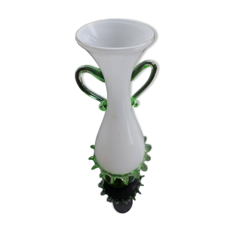 Designer opaline vase