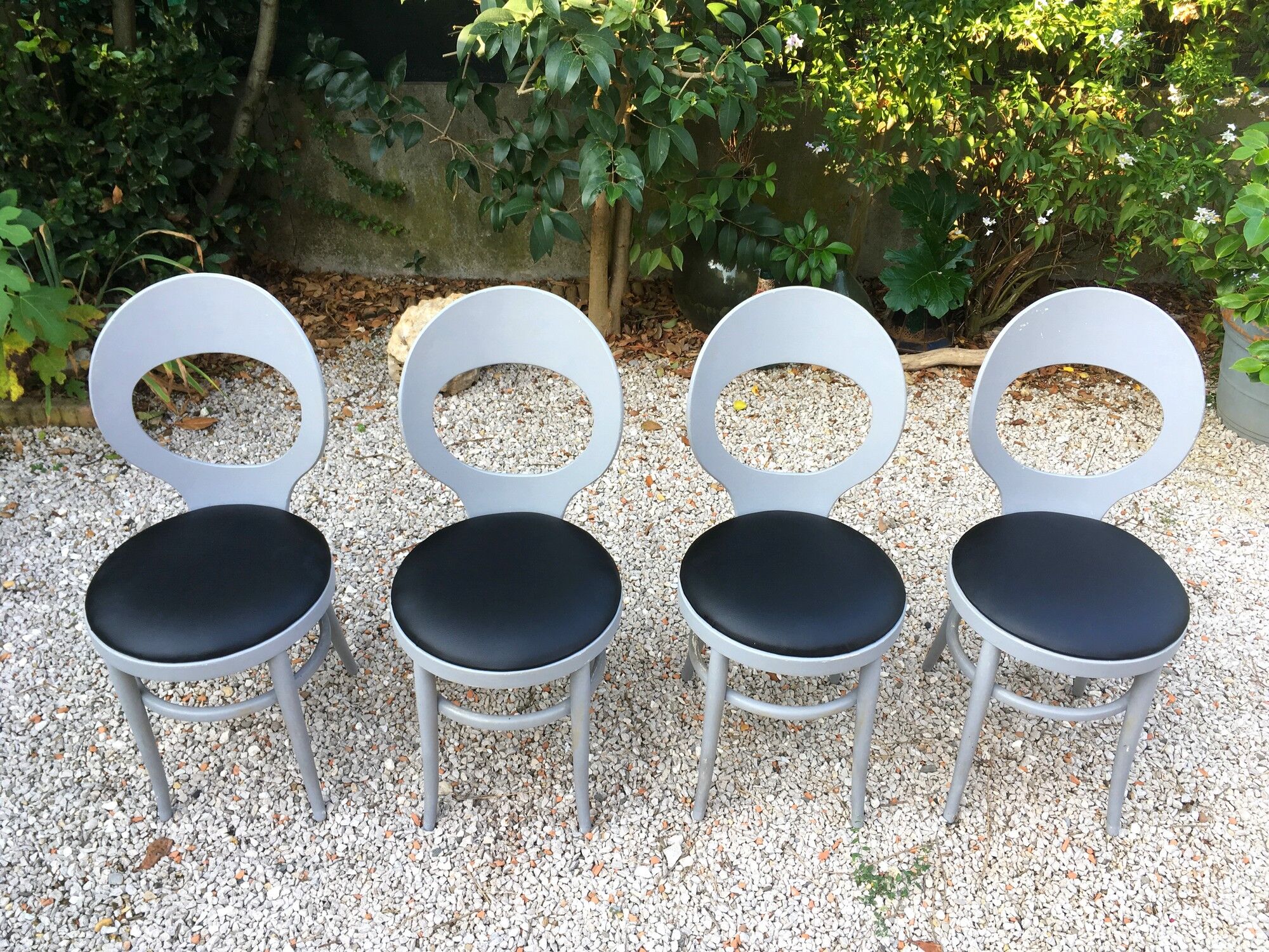 4 Baumann Seagull vintage Bistro chairs