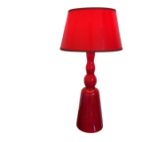 Vintage glass foot lamp