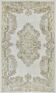 Tapis Persan Vintage Crème Fait Main, Élégance Florale Classique, 194x328