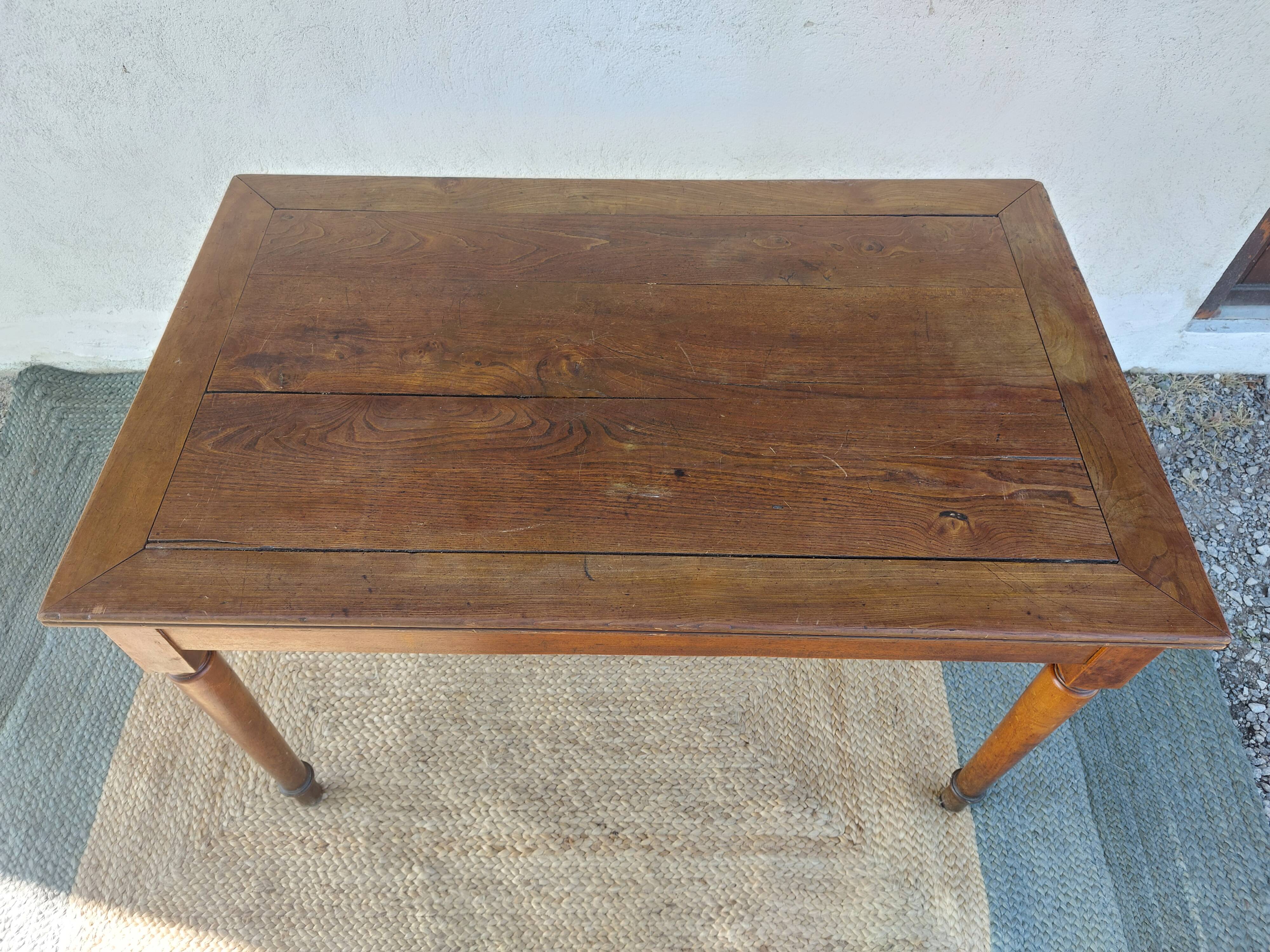 bistro wooden table