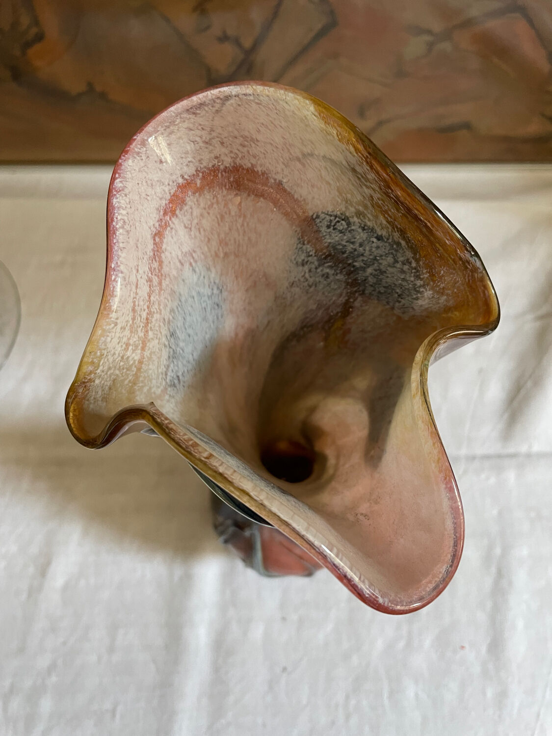 Vase signed Michèle Luzoro