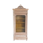 Vitrine ancienne néo-Louis XVI aérogommée