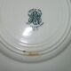 Service 6 people in faience art nouveau ste amandinoise model iris