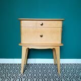 Bedside table.