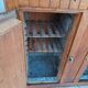 Butcher's buffet ice chest from the Art Deco period in oak