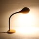 Temde / Eva Renée Nele "Type 32" / "Cobra" desk lamp / table lamp / Space Age / Mid Century Modern Design / orange / 1960s / 1970s