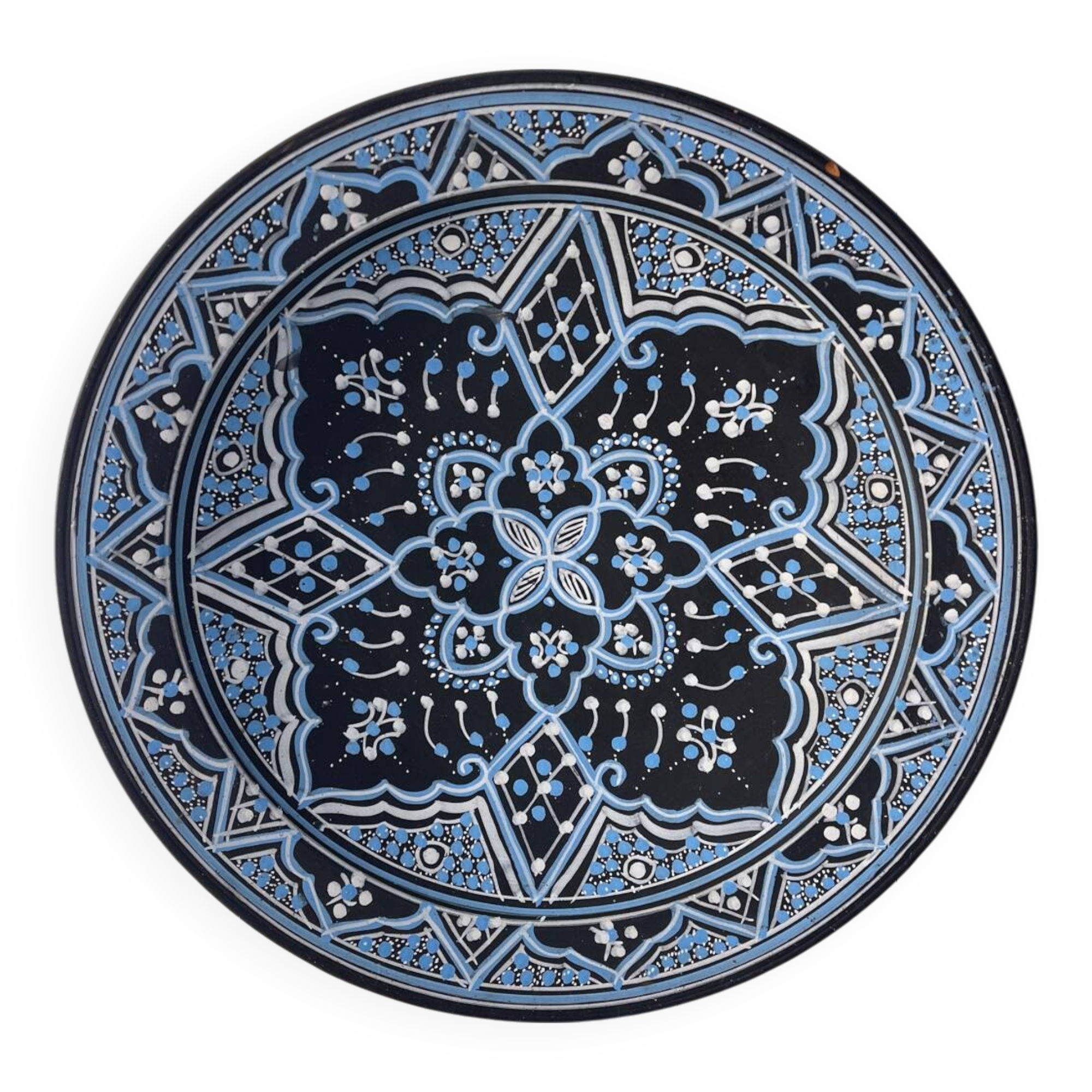 Large Orientalist dish, 1970