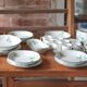 Limoges porcelain table service J.R.S Paradise bird, decor