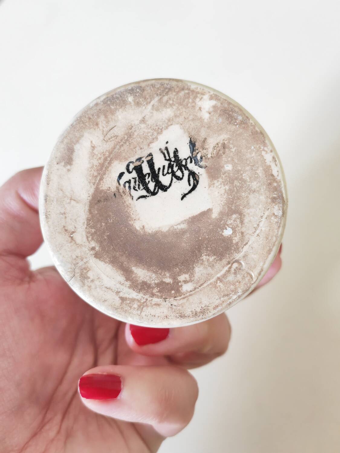 Sarreguemines milk jug