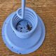 Space Age lamp in blue metal – 70s