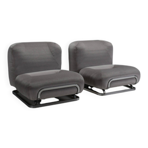 fauteuils en mohair et - 1970