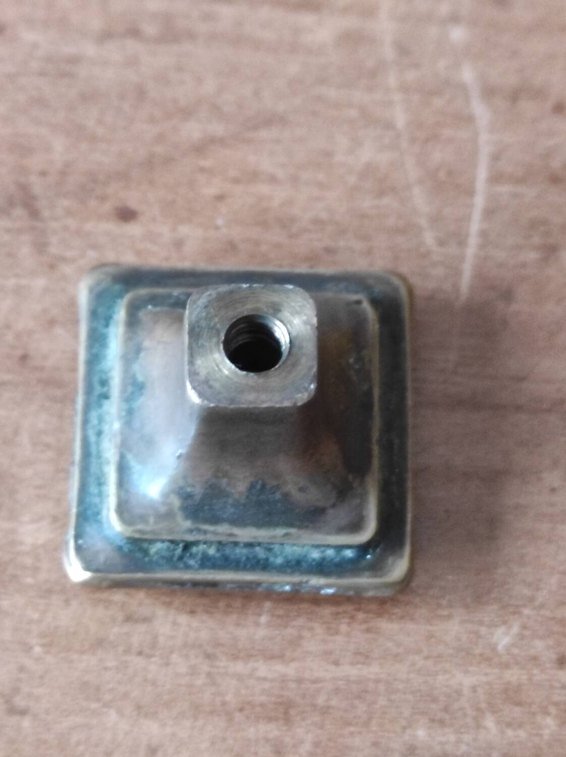 Art Deco style metal furniture handle