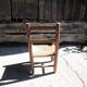 Ancienne chaise paillée enfant