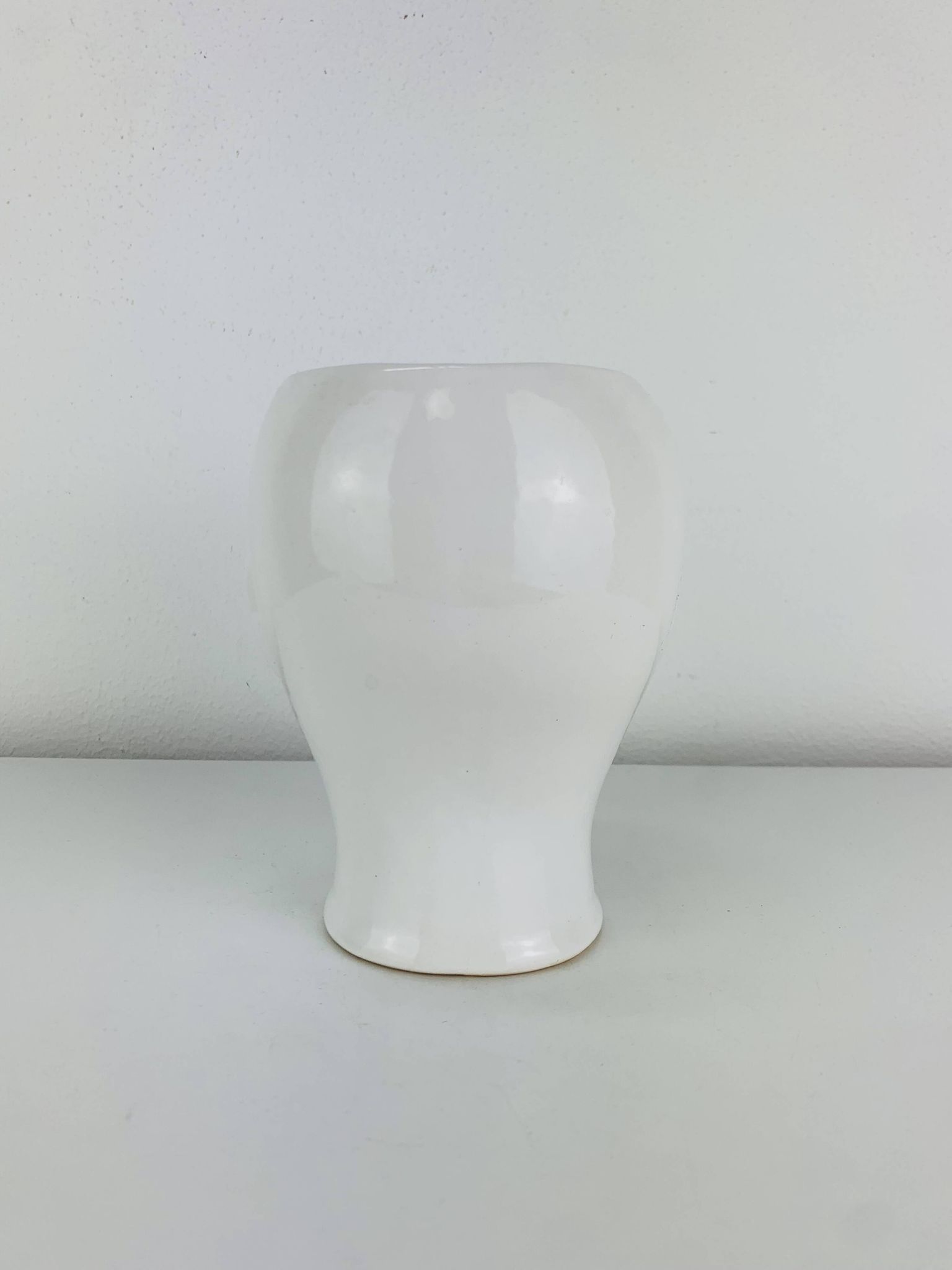 Vase tête en céramique, anthropomorphe, vintage