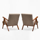 Pair of B-310 VAR armchairs from 1960s.