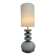 Lampe Space age travertin