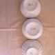 3 bols en porcelaine du berry