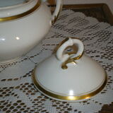 Former sugar bowl in porcelain of Paris Limoges