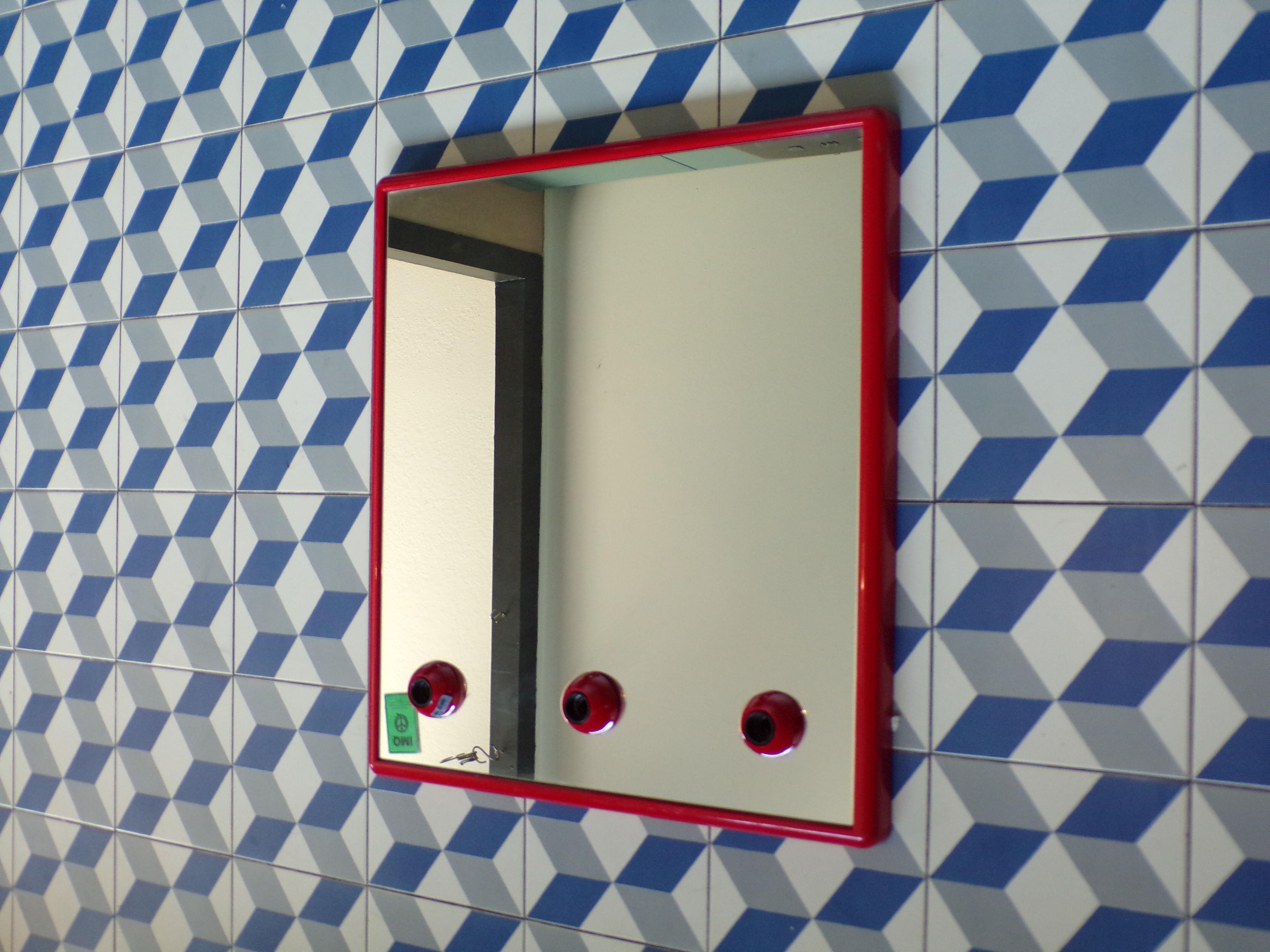 Vintage Gedy Illuminating Mirror