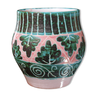 Vase en céramique Allix Vallauris années 50
