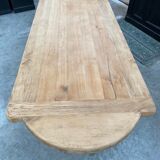 Monastery type table in solid oak