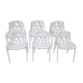 6 sicopal chairs from 1970