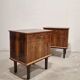 70s Walnut Nightstand