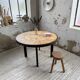 Herbier Capron ceramic dining table