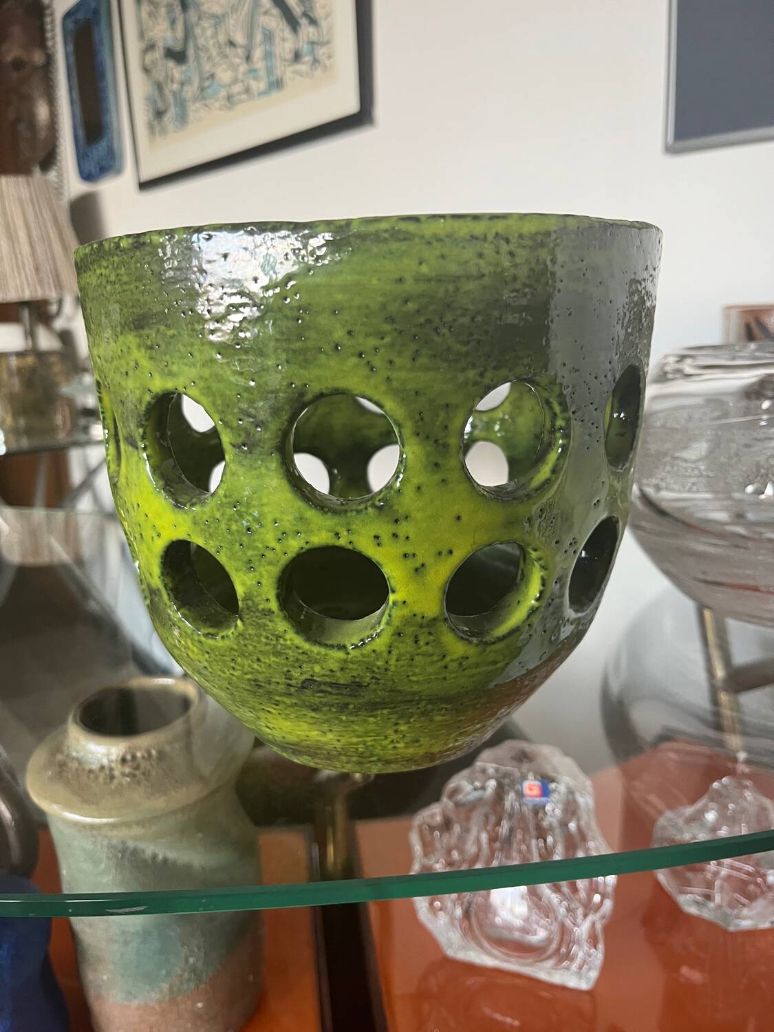 vintage ceramic by mado jolain 1950