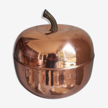 Big apple metal ice cubes