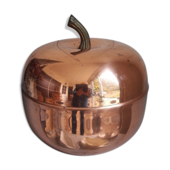 Big apple metal ice cubes