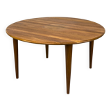 Circular Teak Coffee Table from Mikael Laursen, 1960s