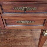 Empire style mahogany desk