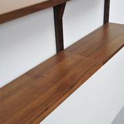 Vintage Royal System shelf in walnut by Poul Cadovius, 1950