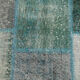 7x10 oversize teal green vintage rug 300x207cm
